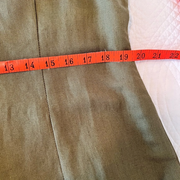 NWT!  APPRAISAL Sleeveless Olive Fully-lined Sheath, SZ 16 - Picture 12 of 14